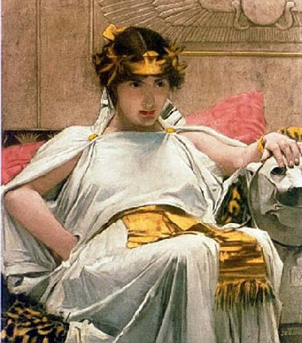 John William Waterhouse Cleopatra oil painting image